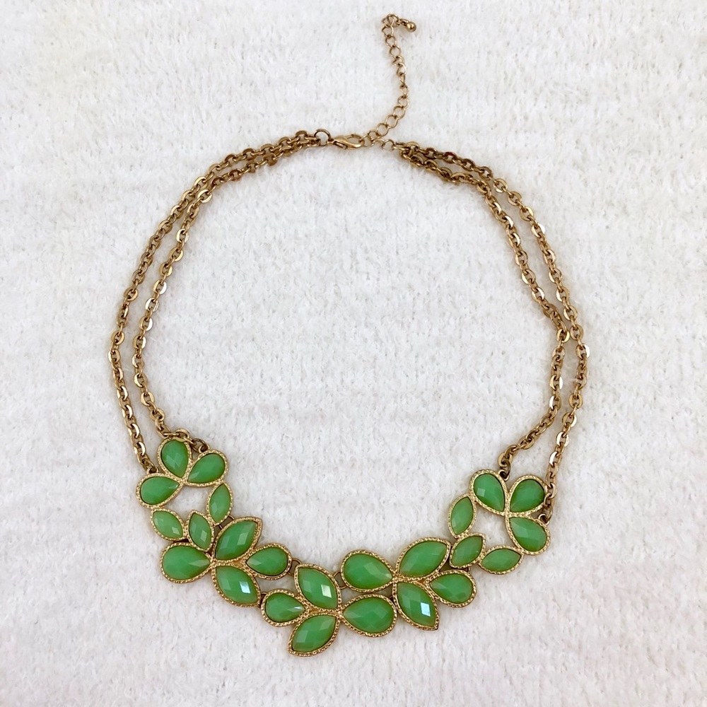 Forever 21 Jewel Statement Necklace